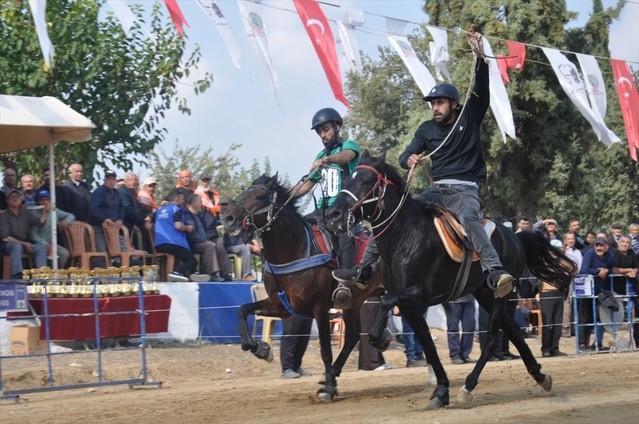 Ödemiş'te 40. Çaylı Rahvan At Yarışları'na çeşitli illerden atlar katıldı