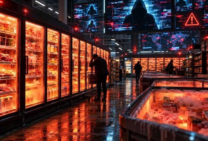 Marketler büyük zarara uğradı