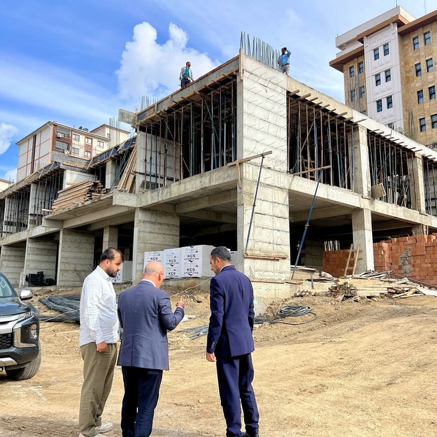 Şırnak'ta 24 derslikli okulun gelecek yıl tamamlanması planlanıyor