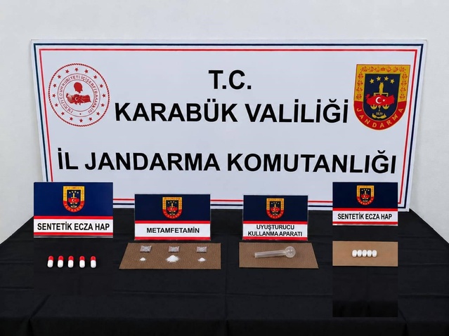 Karabük'te 5 operasyonda uyuşturucu ve tütün ele geçirildi, 11 şüpheli sevk edildi