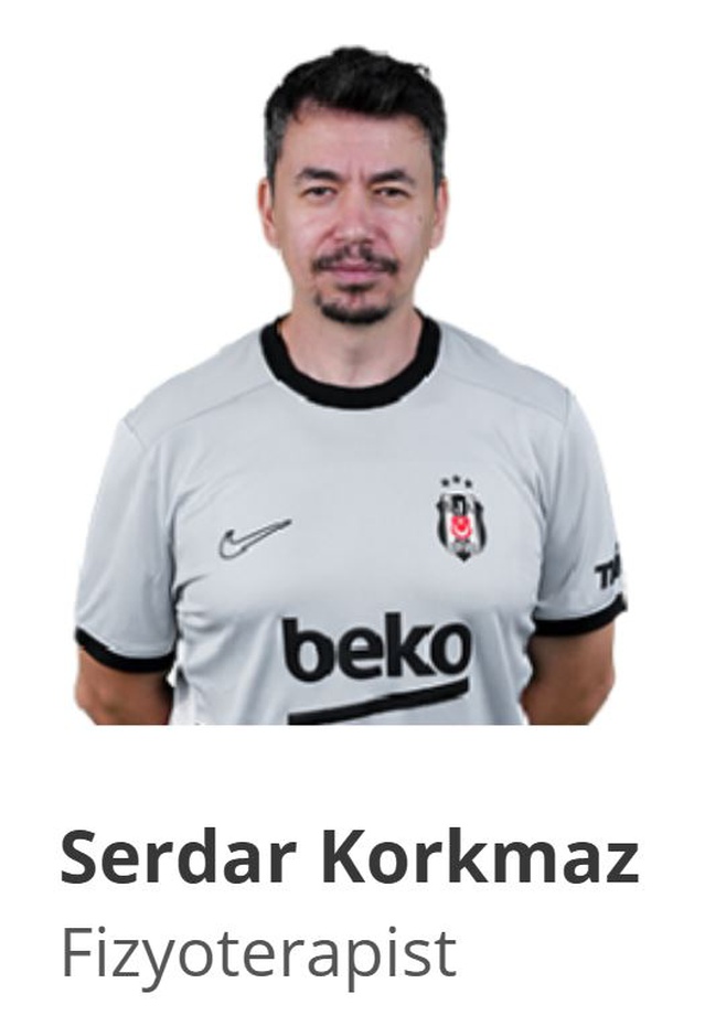 Beşiktaş'ın maçta rahatsızlanan fizyoterapistinin hayati tehlikesi bulunmuyor