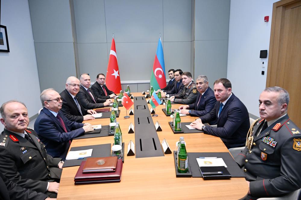 Türkiye-Azerbaycan-Gürcistan Üçlü Savunma Bakanları Toplantısı Şuşa'da düzenlendi