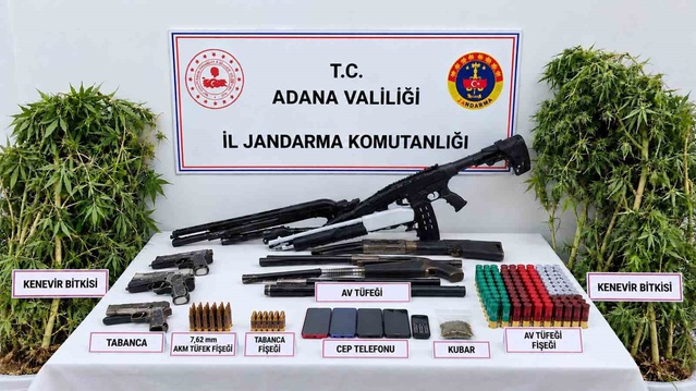 Adana Kozan'da 3 şüpheli gözaltına alındı, 1'inin 18 yıl kesinleşmiş hapis cezası var