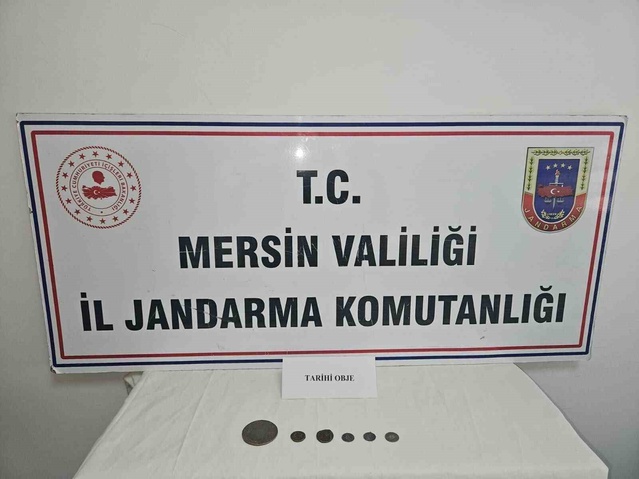 Mersin Anamur'da tarihi eser satmak isteyen şüpheli yakalandı, 6 obje ele geçirildi