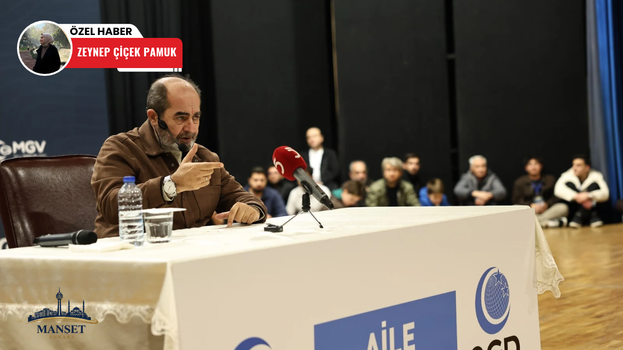 Ankara'da Ömer Demirbağ’ın konferansına yoğun ilgi
