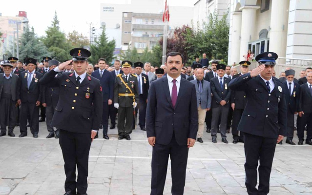 Kahta’da Cumhuriyet’in 103. yıl dönümü törenle kutlandı