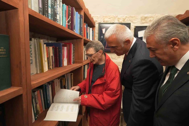 Aziz Sancar'ın doğduğu Savur'daki ev, Bakan Ersoy'nun katılımıyla müze olarak açıldı