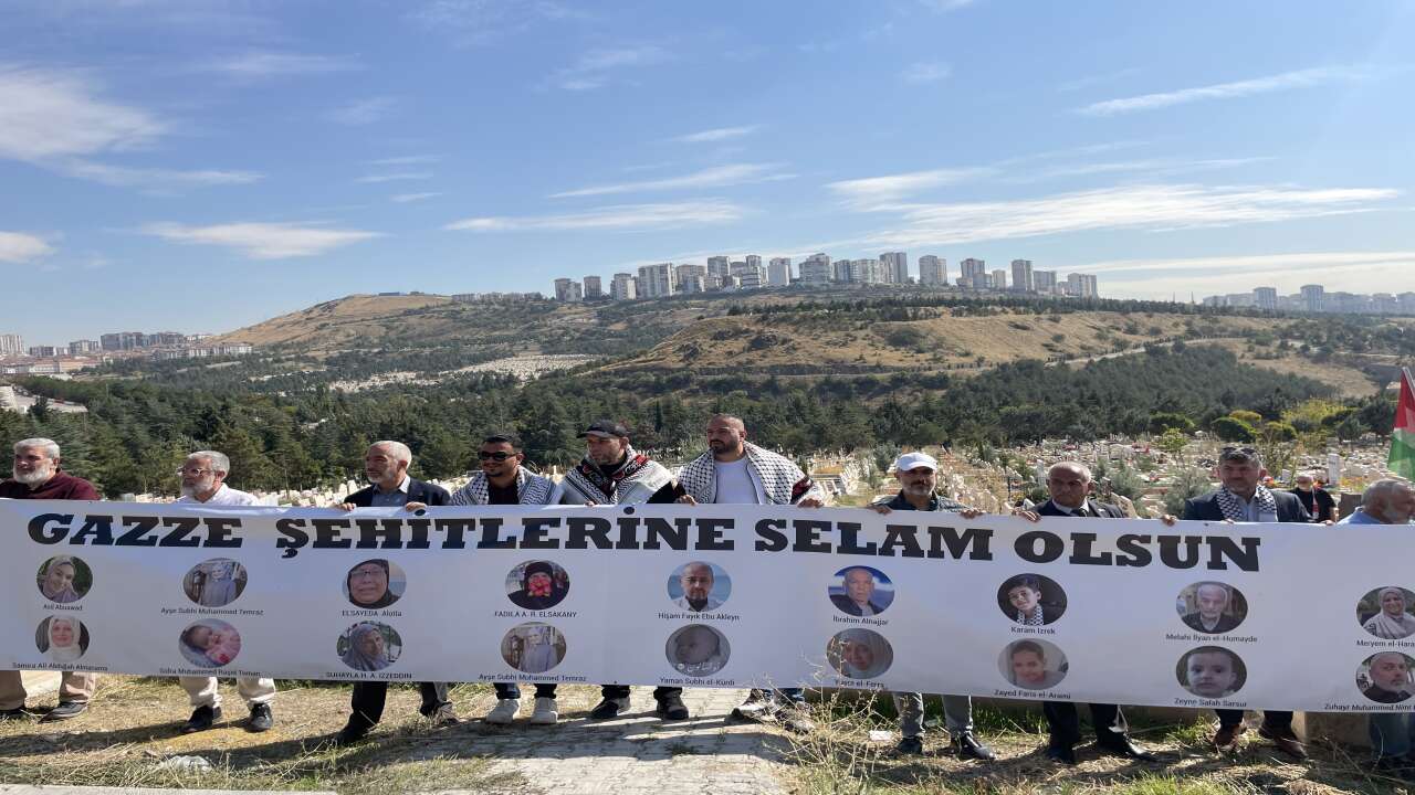 Ankara’da Gazze şehitleri için anma töreni düzenlendi