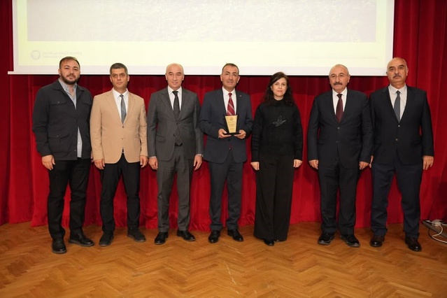EBYÜ'deki afet konferansında Ankara İmar Yönetim Kurulu Başkanı Turgut konuşmacı oldu