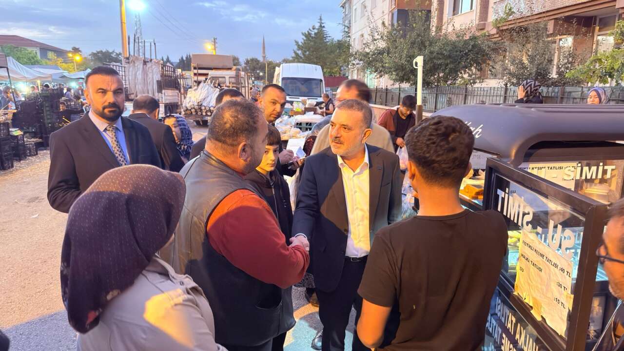 Başkan Murat Ercan'dan semt pazarlarına ziyaret