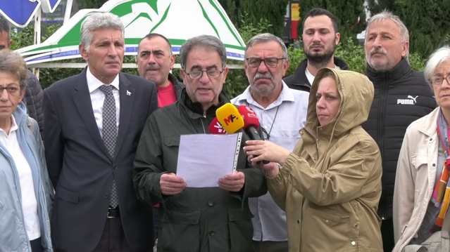 Rize'de Halk TV'ye kayyum kararı, YENİ Parti ve STK'lar tarafından protesto edildi