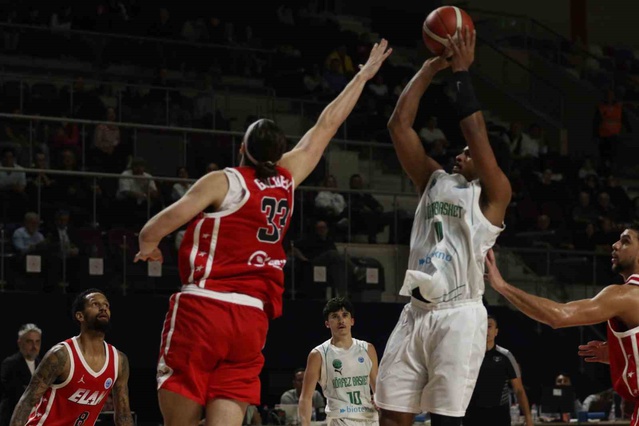 Körfez Basket, FIBA Europe Cup'ta Elan Chalon'u 74-65 yendi