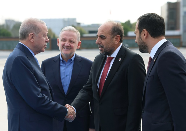 İstanbul 2 Nolu Barosu Başkanı Saka, Cumhurbaşkanı Erdoğan ile görüştü