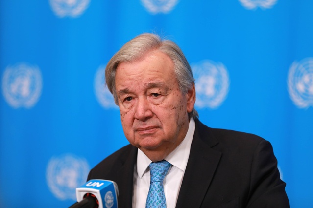 Guterres, Orta Doğu'da kalıcı güvenliğin bölge aktörlerince şekilleneceğini söyledi