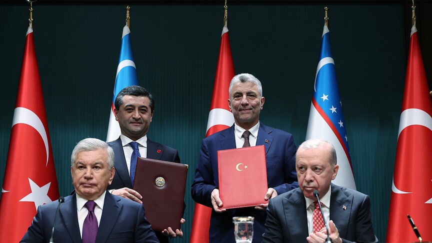 Bakan Bolat: Özbekistan ile 5 milyar dolarlık ticaret hacmi hedefi için somut adımlar attık