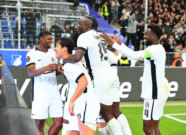 Beşiktaş, Hoffenheim deplasmanında 3-2 kazanarak Avrupa Ligi'nde 2'de 2 yaptı