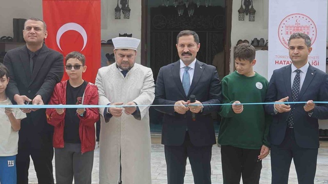 Hatay Defne'de 136'ncı cami TOKİ Hz. Hasan Camii, Vali Masatlı'nın katılımıyla açıldı