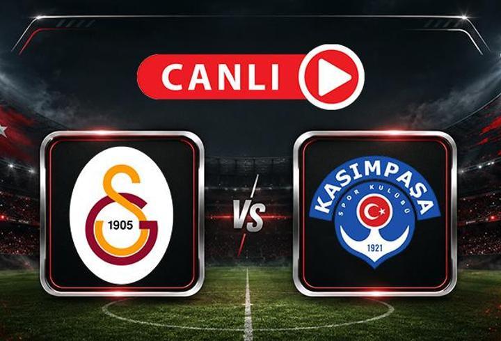 Galatasaray - Kasımpaşa | Muhtemel 11'ler ve canlı yayın bilgileri