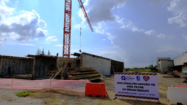 Serik Atıksu Arıtma Tesisi'nin günlük kapasitesi 122 bin 500 metreküpe çıkarılacak