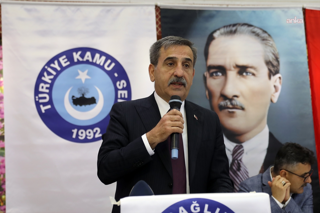 Kamu-Sen Başkanı Kahveci, yüzde 29,73 enflasyona dikkat çekip maaş düzenlemesi istedi