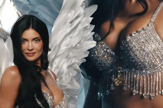 Victoria's Secret'ın 50 milyon dolarlık sütyenini Kylie Jenner taşıdı, seçime tepki geldi