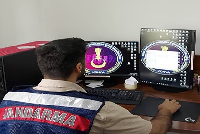Konya İl Jandarma eylülde 40 bin 149 hesabı inceledi, 4 bin 942 hesaba işlem yaptı