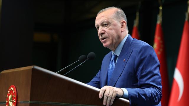 Cumhurbaşkanı Erdoğan konuşuyor