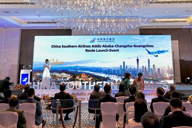 China Southern Havayolları, Addis Ababa-Changsha-Guangzhou rotasını hizmete açtı
