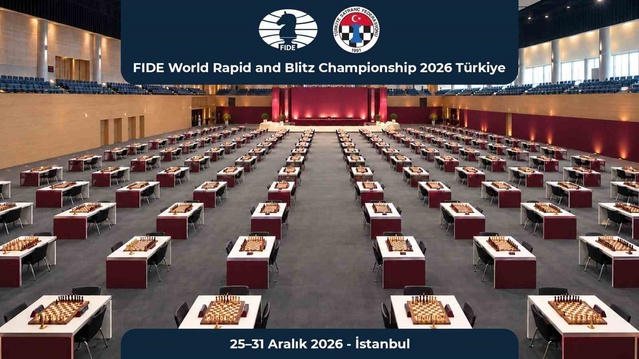 Dünya Hızlı ve Yıldırım Satranç Şampiyonası 2026'da ilk kez İstanbul'da yapılacak