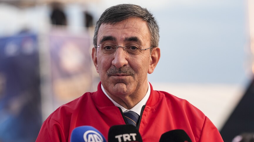 Cumhurbaşkanı Yardımcısı Yılmaz, TEKNOFEST Güneydoğu'nun kapanış töreninin ardından soruları yanıtladı