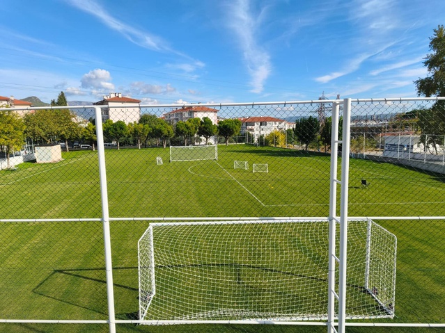 Muğlaspor'da antrenman sahası eski başkanlarından Hamdi Yücel Gürsoy'un adını aldı