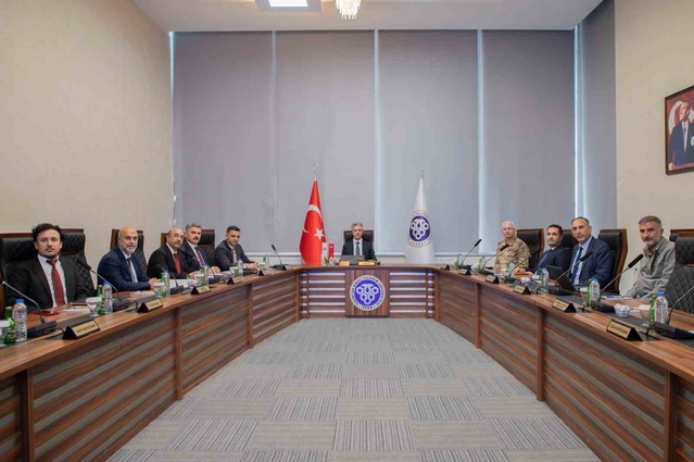 Erzincan'da ÖSYM sınavları için koordinasyon toplantısı düzenlendi