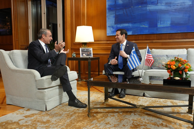 ABD Dışişleri Bakanı Rubio, Miçotakis'le enerji, savunma, NATO'da yük paylaşımını görüştü