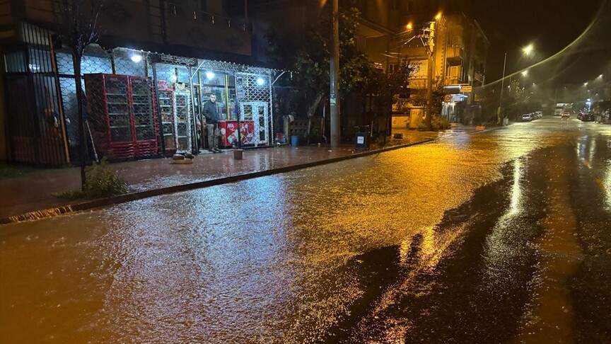 Sakarya'da sağanak etkili oldu