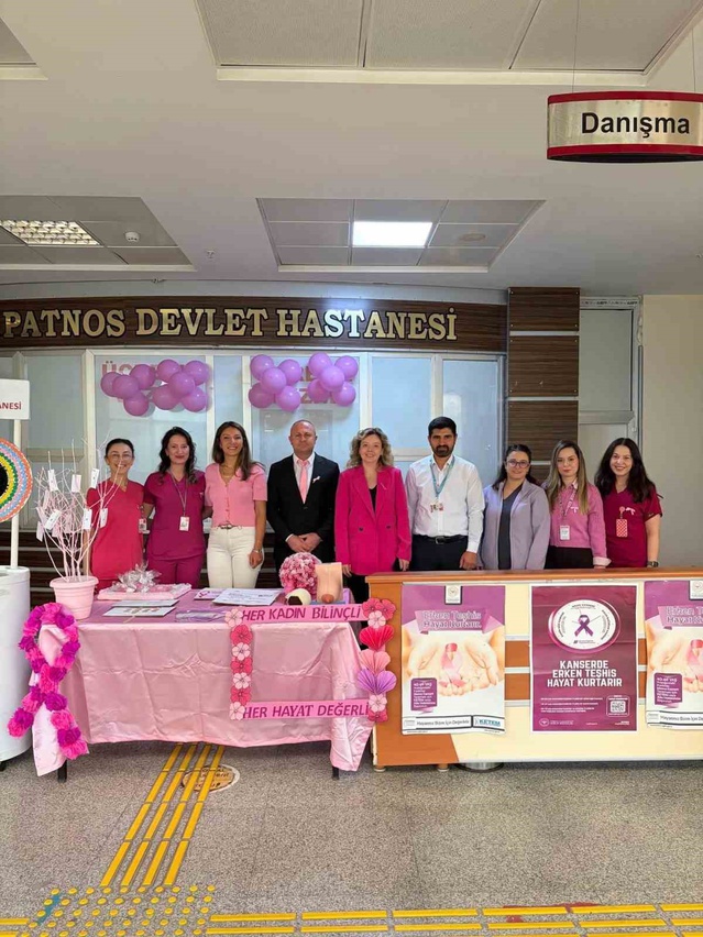 Patnos Devlet Hastanesi, Meme Sağlığı Günü'nde erken teşhisin önemine dikkat çekti