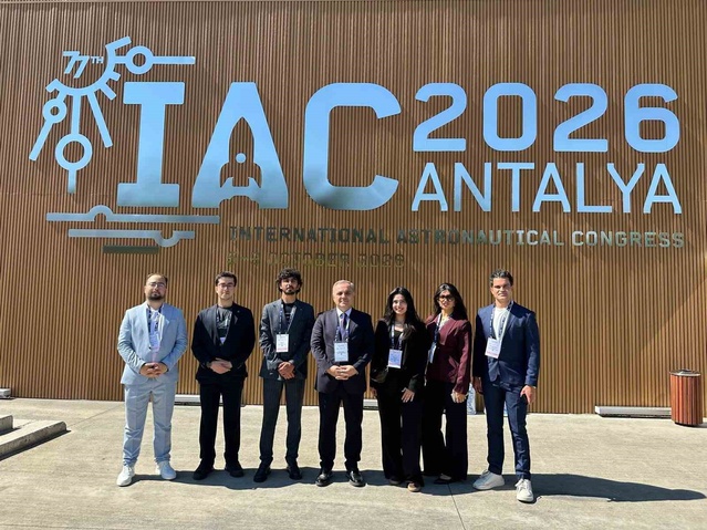 Erciyes Üniversitesi, Antalya'daki Uzay Kongresi'ne 37 öğrenciyle katıldı