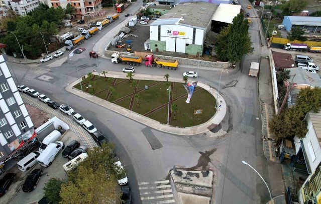 Gebze'de 1 kilometrelik güzergahta 5 bin ton asfalt serilecek