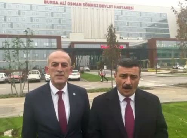 İYİ Partili Türkoğlu 4 hastanenin kapatılmasında 1.315 yataklı hastaneyi eleştirdi