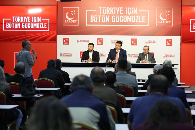 Saadet Partisi Genel Başkanı Arıkan, Ordu'daki çevre örgütleriyle görüştü
