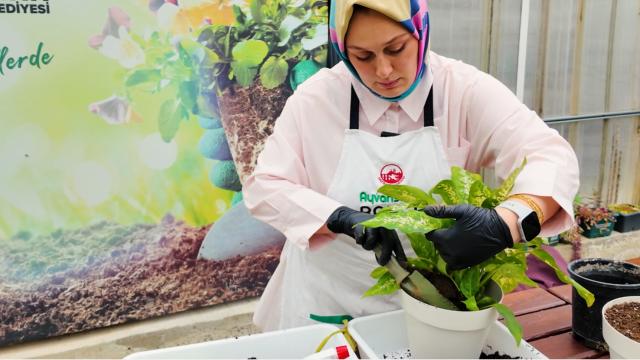 Bitkilerin de hastanesi var