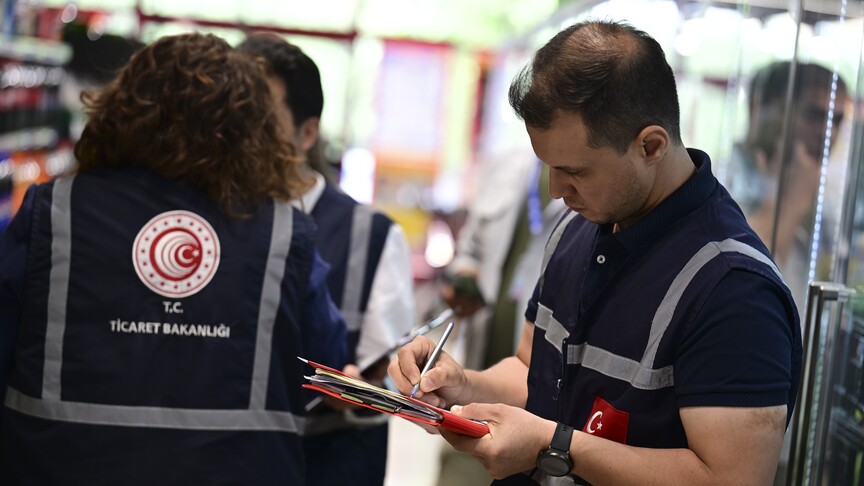 Ticaret Bakanlığı 9 ayda 360 binin üzerinde firma ve 44 milyon ürünü denetledi
