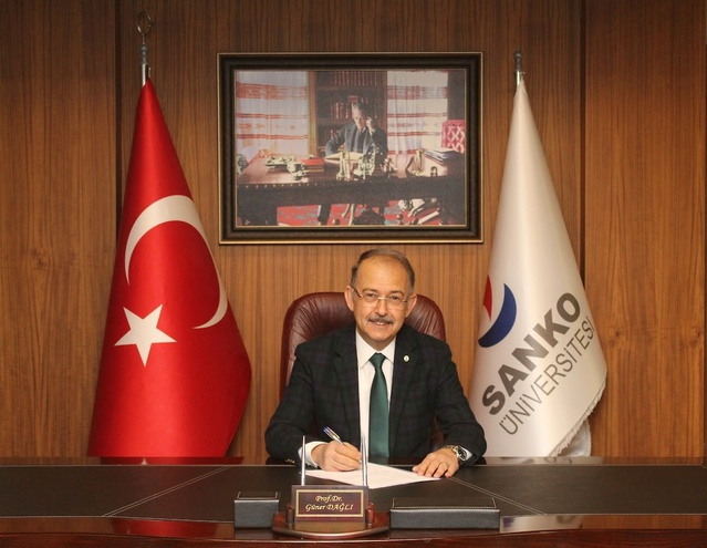 SANKO Üniversitesi Rektörü Dağlı, 29 Ekim mesajında eşitlik ve bilime vurgu yaptı