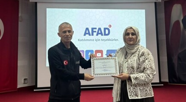 DPÜ'de afet bilinci semineri düzenlendi, AFAD yetkilisi riskleri anlattı