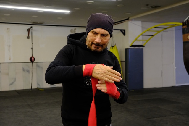 Ankara'da 22 yıldır boks yapan 70 yaşındaki Mehmet Kurt, 7 ilacı bıraktığını söyledi