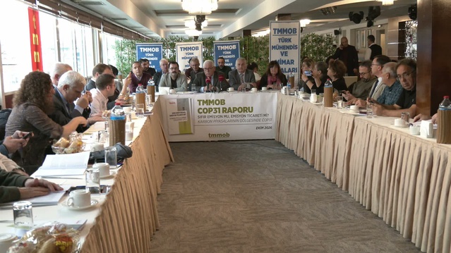 TMMOB, karbon piyasalarını eleştiren COP31 raporuyla kamusal planlama çağrısı yaptı