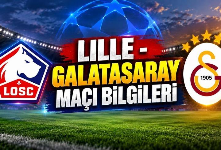 GALATASARAY - LILLE MAÇI HANGİ KANALDA? Lille - Galatasaray maçı ne zaman, saat kaçta, şifresiz mi? GS maç kadrosu
