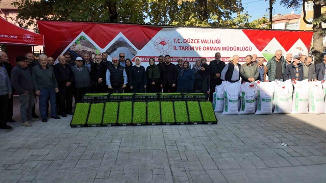 Düzce Tarım ve Orman Müdürlüğü üreticilere 2 milyon 649 bin 540 TL'lik destek verdi