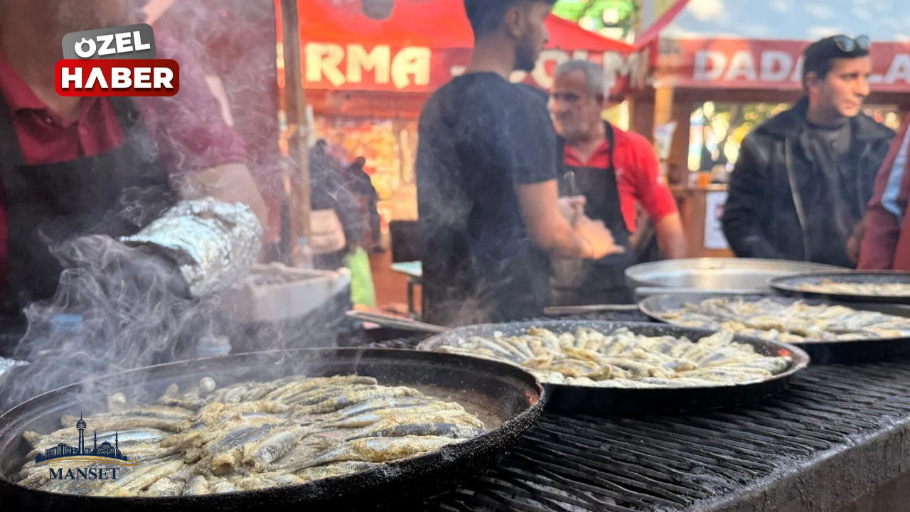 Ankara’da hamsi festivalinde hafta sonu yoğunluğu
