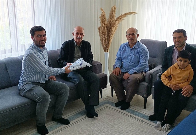 Keban'da din görevlileri gazileri ziyaret etti