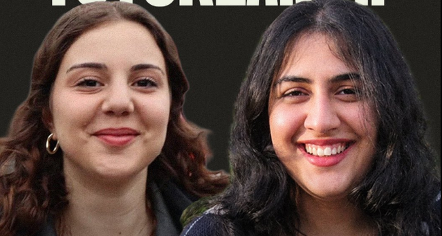 Kadıköy Lisesi'ne pankart astıkları için Nevin Tekin ve Nehir Dizdar tutuklandı